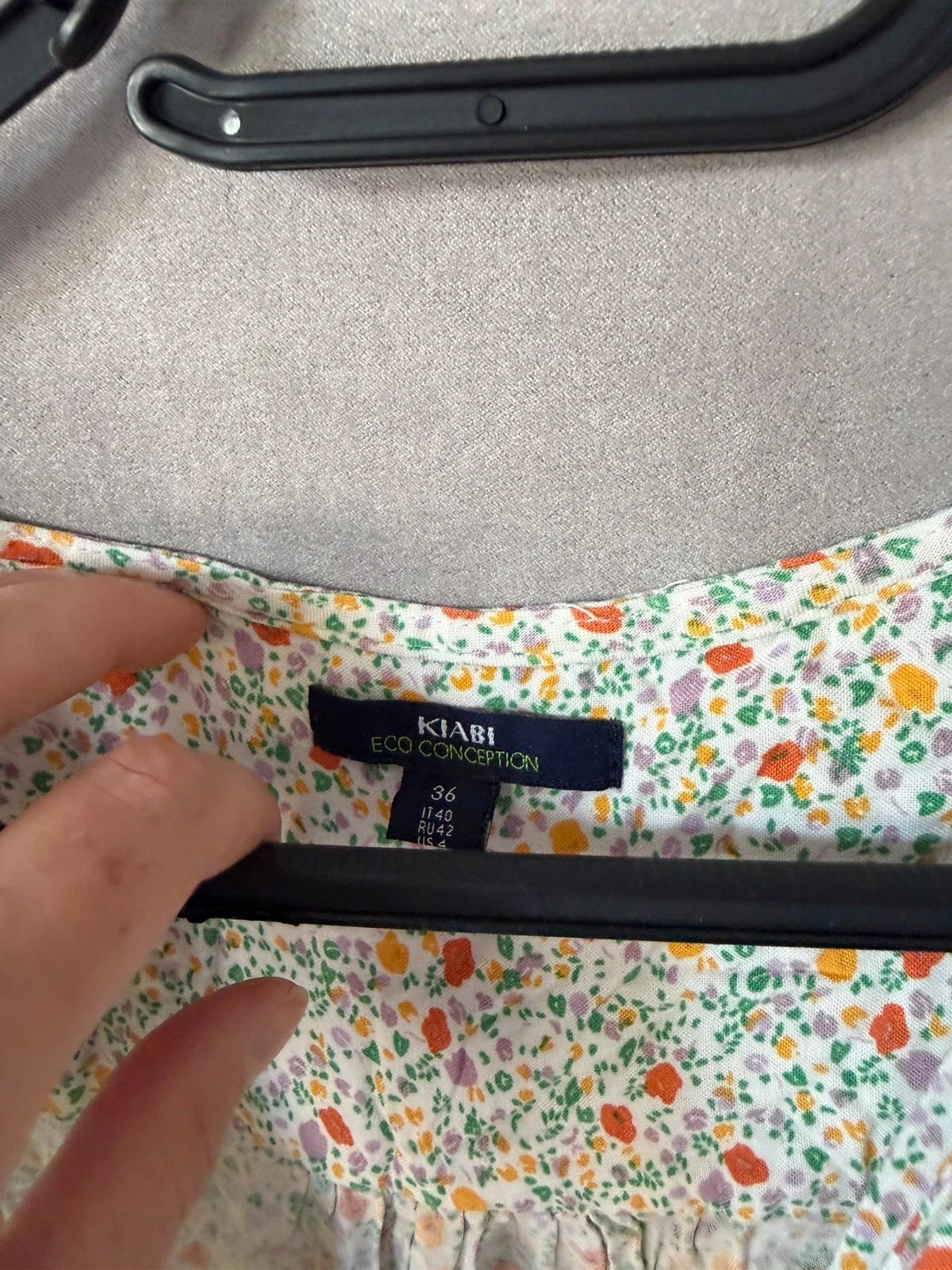 Vestido floreado talla 36 – photo 2